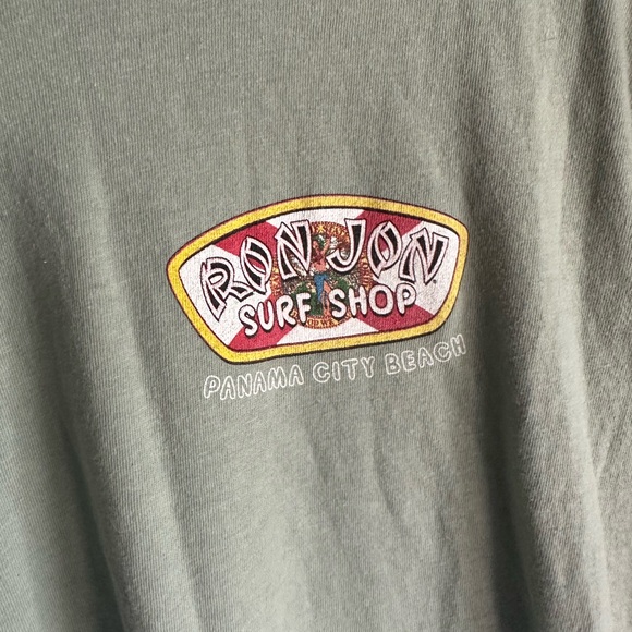 Ron Jon Green Tee - Picture 2 of 4